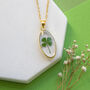 Lucky Four Leaf Clover Resin Necklace, thumbnail 3 of 7