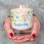 Personalised 30th Birthday Candle With Floral Design, thumbnail 1 of 3