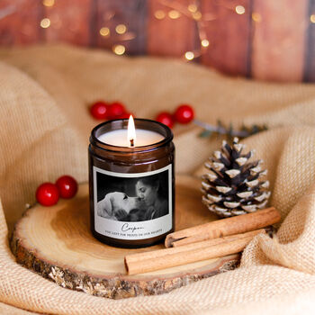 Personalised Christmas Dog Memorial Candle Gift, 8 of 10