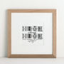 Personalised New Home Art Print, thumbnail 2 of 4