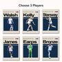 Set Of Three Women’s England Posters – Lionesses Wall Art, thumbnail 6 of 6