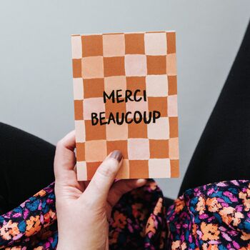 Merci Beaucoup Thank You Card, 4 of 4