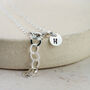 Sterling Silver Star And Moon Charm Bracelet, thumbnail 4 of 5