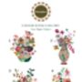 Personalised Love Bouquet Print, thumbnail 8 of 8
