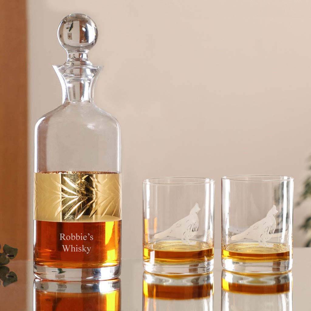 Whisky Lover's Luxury Home Bar Gift Set By Dibor