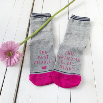 Grandma Gives The Best Cuddles Socks, 3 of 3