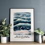 You Rule Over The Surging Sea Print Psalm 89:Nine, thumbnail 4 of 5