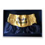Personalised Leather Boxing Gloves And Shorts Combo Set, thumbnail 5 of 7