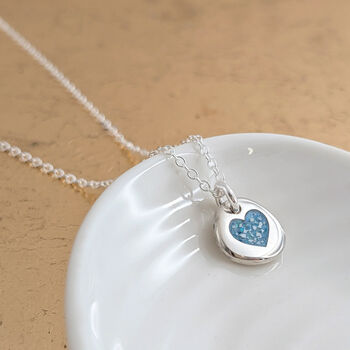 Memorial Ashes Silver Nugget Charm, 3 of 8