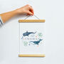Personalised Sea Life Childrens Print, thumbnail 5 of 6