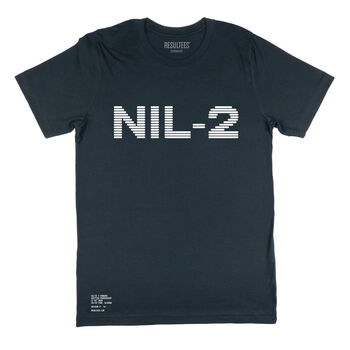 Personalised 'Linear' Football Result T Shirt, 3 of 10