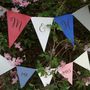 Personalised Colourful Leather Wedding Bunting, thumbnail 7 of 7