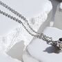 Silver Lily Of The Valley Necklace Gift, thumbnail 2 of 5
