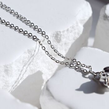 Silver Lily Of The Valley Necklace Gift, 2 of 5