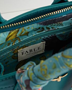 Into The Woods Teal Tote, 4 of 5