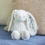 Personalised Eid Ivory Bunny, thumbnail 1 of 5