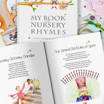 Deluxe Personalised Nursery Rhyme Book, 7 of 9