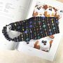 Black Christmas Scrunchie And Headband Gift Set, thumbnail 5 of 8