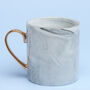Marble Effect Coffee Mugs In Pink Or Grey Finish, thumbnail 4 of 5