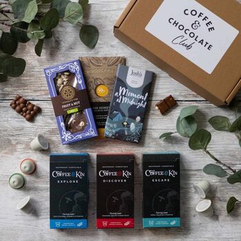 Coffee And Chocolate Gift Subscription Three Months, 2 of 4