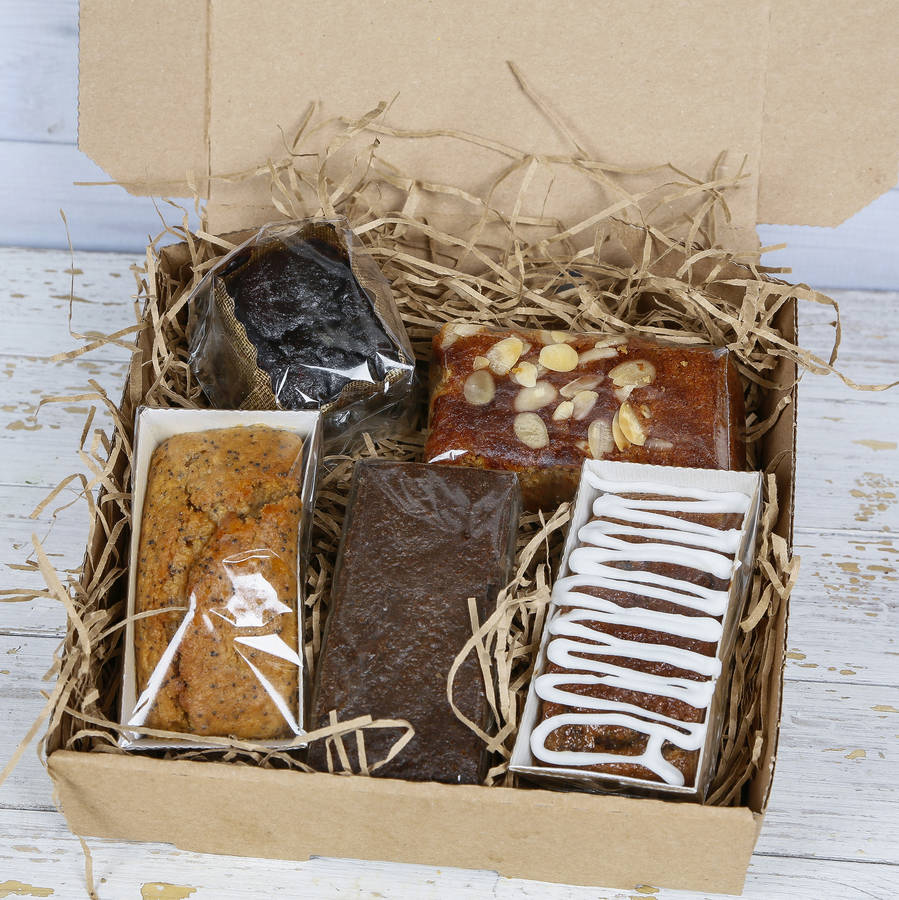 Gluten And Dairy Free Cake Selection Box By Blackberry Cottage