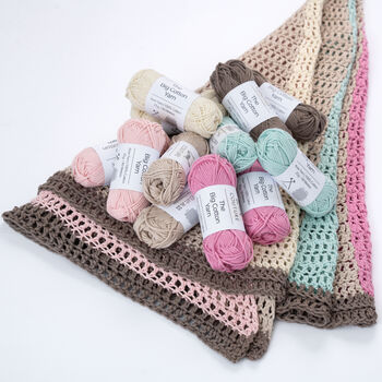 Rainbow Capelet Easy Crochet Kit, 9 of 10