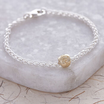 Que Sera Recycled Worry Bead Silver Bracelet, 6 of 10