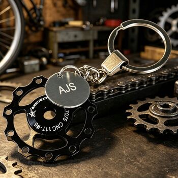 Personalised Bike Derailleur Keychain, 4 of 12