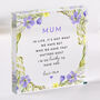 Personalised Mum Gift Mother’s Day, Birthday Or Christmas Acrylic Plaque, thumbnail 1 of 4