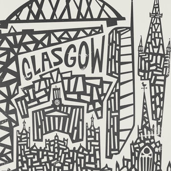 Glasgow City Print, 4 of 9