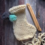 Supersize Stocking Knitting Merino Wool Kit, thumbnail 1 of 7