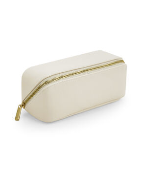 Cream Cubed Cosmetic Make Up Bag Gift, 2 of 3