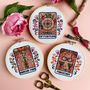 'The Wheel Of Fortune' Tarot Cross Stitch Kit, thumbnail 4 of 4