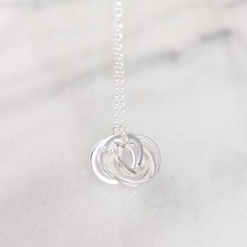 Sterling Silver 60th Birthday Necklace, 6 of 8
