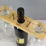 Personalised Wine Glass And Bottle Holder, thumbnail 2 of 3