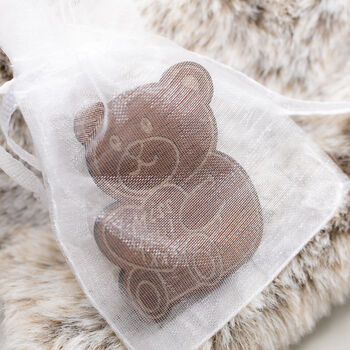 Little I Miss You Pocket Hug Token 3x, Walnut Bear, Letter Box Gift, Keepsake, 4 of 5