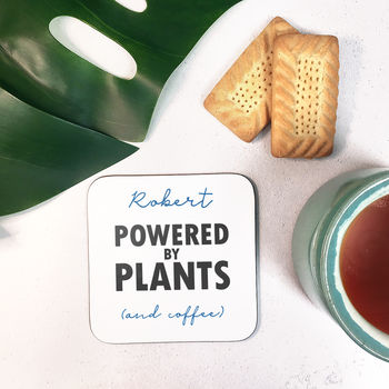 Personalised 'Powered By Plants' Vegan Mug, 10 of 12