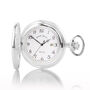 Classic Personalised Chrome Calendar Pocket Watch, thumbnail 2 of 2