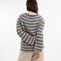 Rosie Striped Jumper Knitting Kit, thumbnail 2 of 12