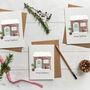 Christmas Cottage Card Pack, thumbnail 2 of 3