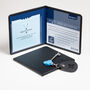 Eco Friendly Disabled Blue Badge Vegan Leather Wallet And Radar Key Made From Recycled Bottles In Black, thumbnail 1 of 10
