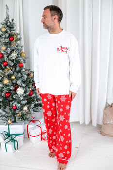 Family Christmas 'Believes' Personalised Pyjamas Available In Red And Green, 11 of 12