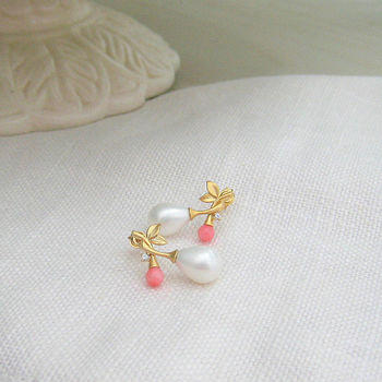 Tayma Pearl Earrings, 2 of 5
