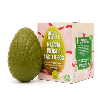 Matcha Infused Chocolate Easter Egg, 2 of 5