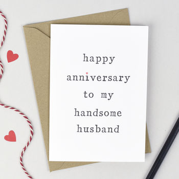 Husband Or Wife Anniversary Card, 2 of 4