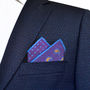 Luxury Colourful And Versatile Men's Silk Pocket Square, thumbnail 6 of 12