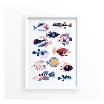Tropical Fish Art Print, 6 of 6