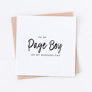Best Man Wedding Bridal Card, 2 of 5
