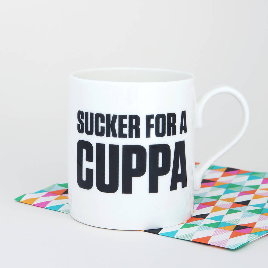 Tea Lover Tea Drinker Mug By Bespoke Verse