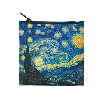 Loqi Van Gogh Starry Night Recycled Shopping Bag, 2 of 4